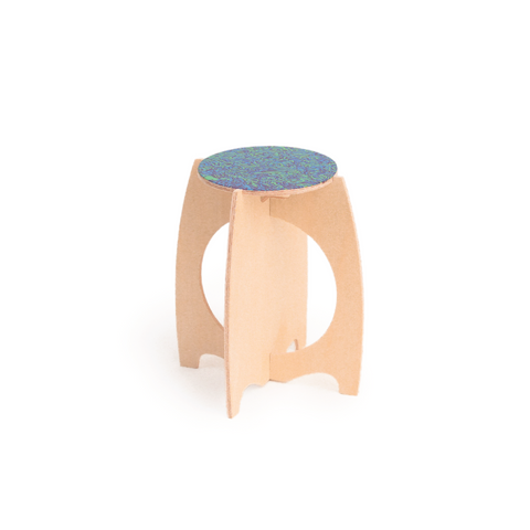 EP:01 Miniature Stool - "COLOR STUDY INK 03"