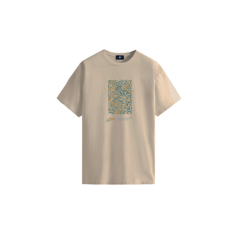 EP:01 Puff Printed Color Study Beige