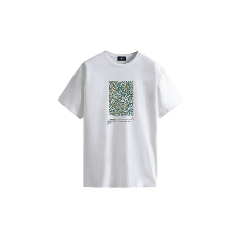 EP:01 Puff Printed Color Study White